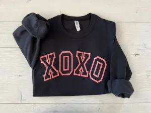 Glitter XOXO Varsity Sparkle Sweatshirt