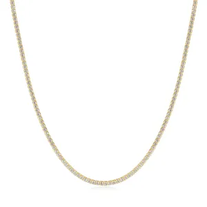 Gold Pavé Necklace