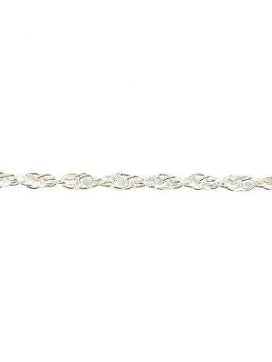 Gorgeous 2.0mm Sterling Silver Rope Chain, SS, Sku: 15R
