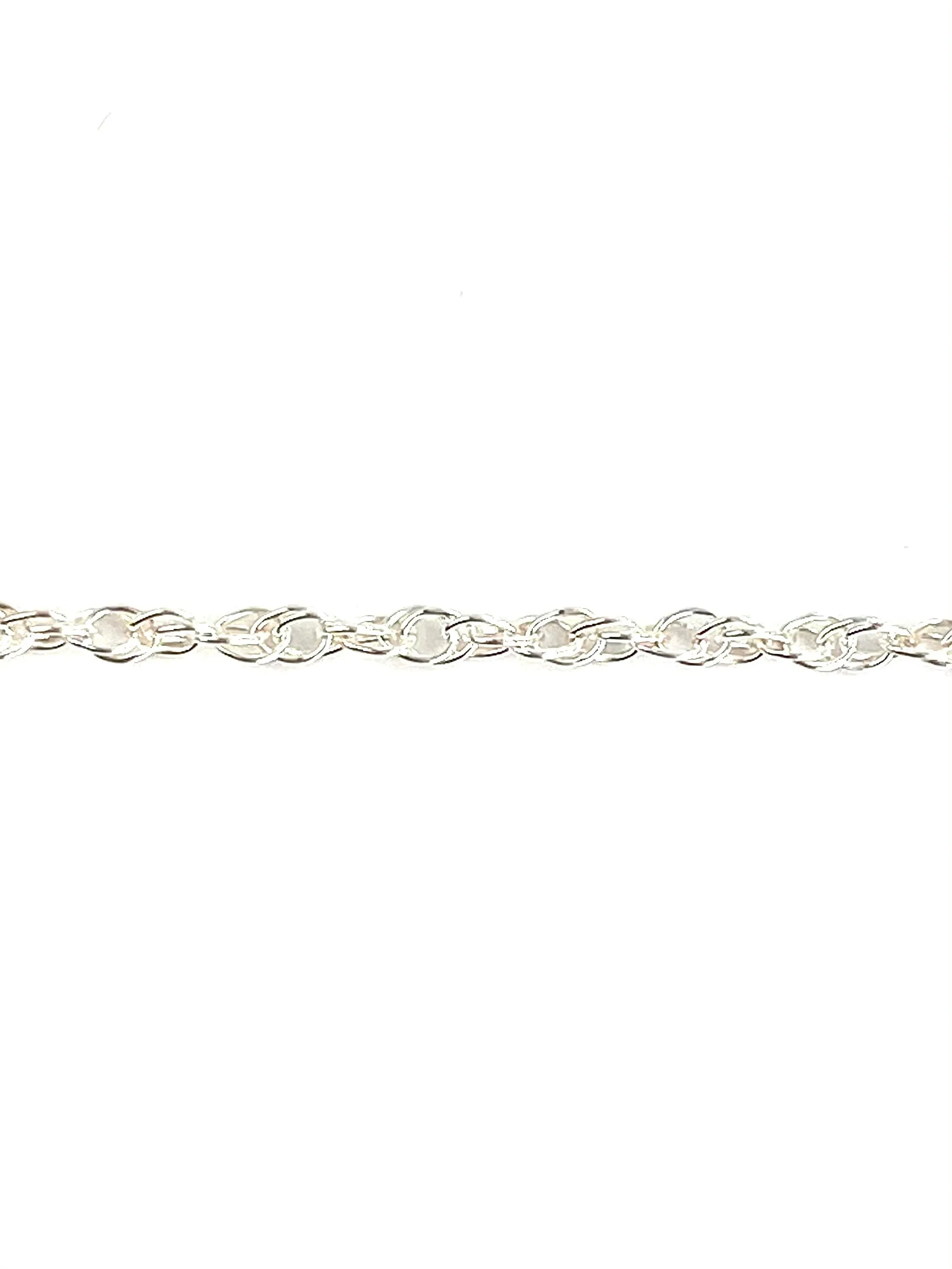 Gorgeous 2.0mm Sterling Silver Rope Chain, SS, Sku: 15R