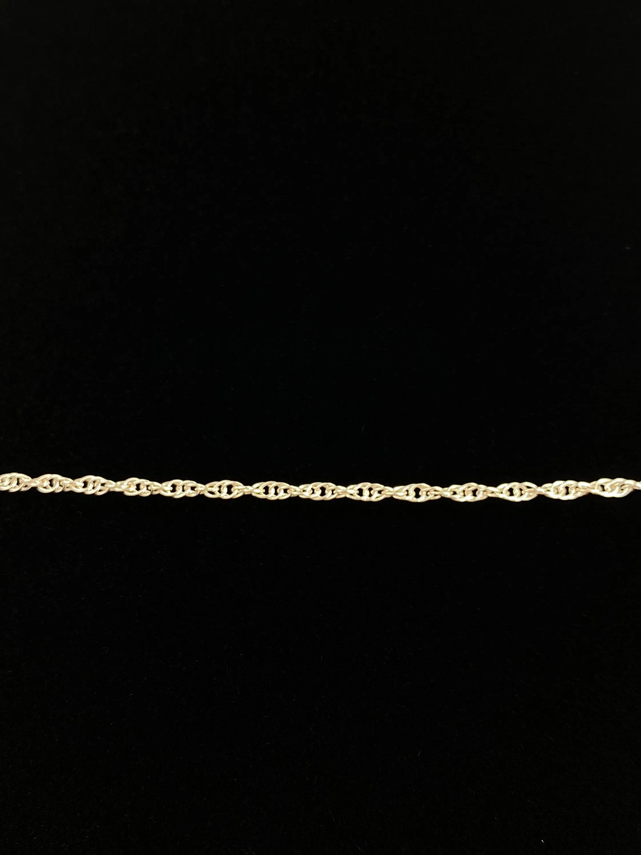 Gorgeous 2.0mm Sterling Silver Rope Chain, SS, Sku: 15R