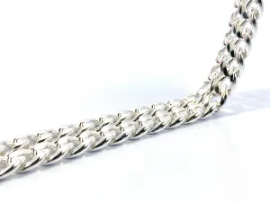 Gorgeous 24” Sterling Silver Curb Chain, Sku: SM95LC-24