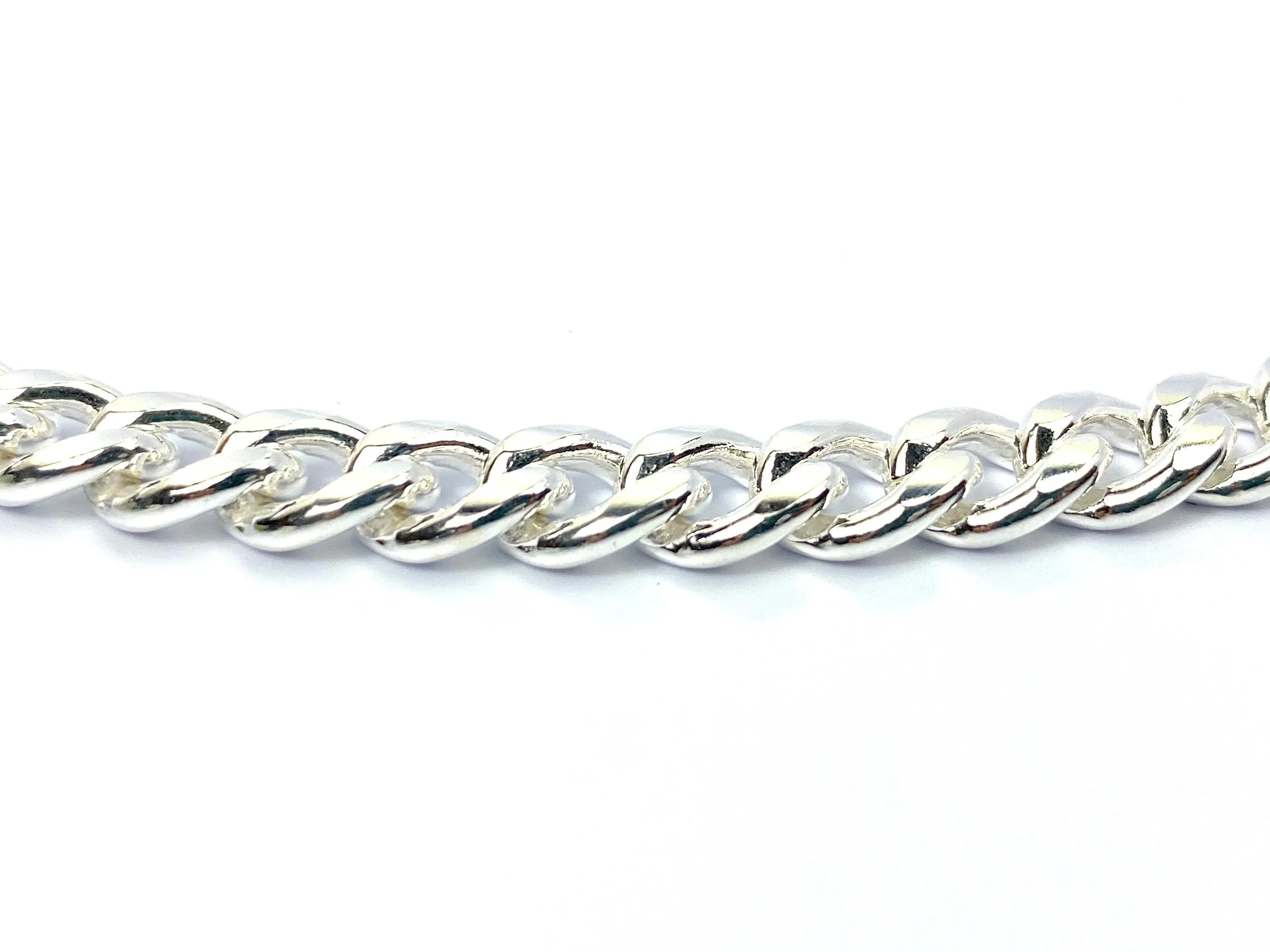 Gorgeous 24” Sterling Silver Curb Chain, Sku: SM95LC-24
