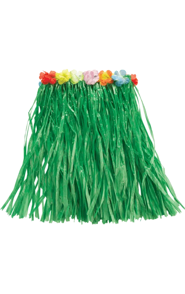 Green Hawaiian Skirt