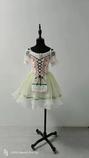 Green Romantic Tutu
