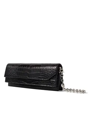 HAN WEN STUDIO Naomi Croc Slim Bag