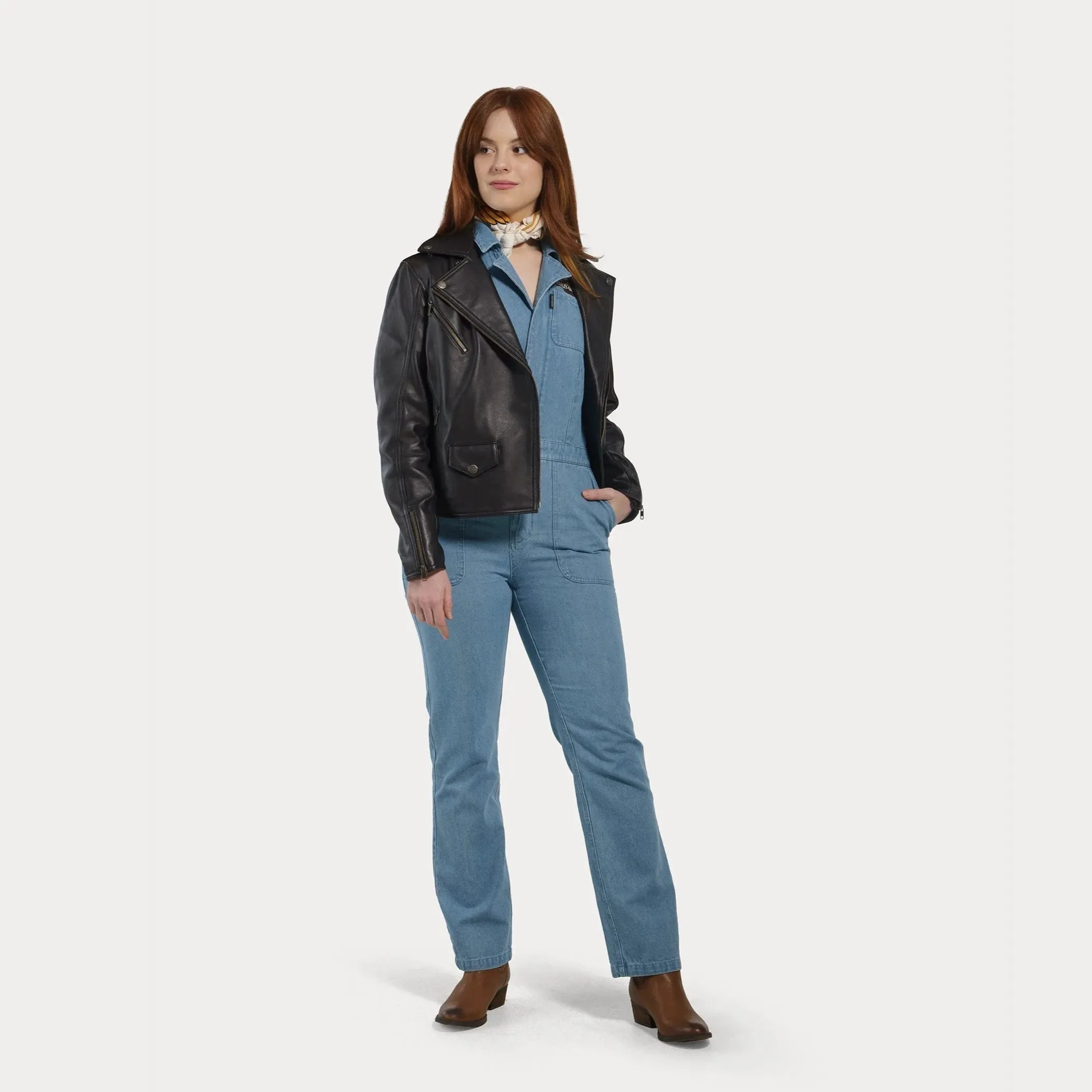 Harley-Davidson® Women's Industrial Stretch Denim Coverall