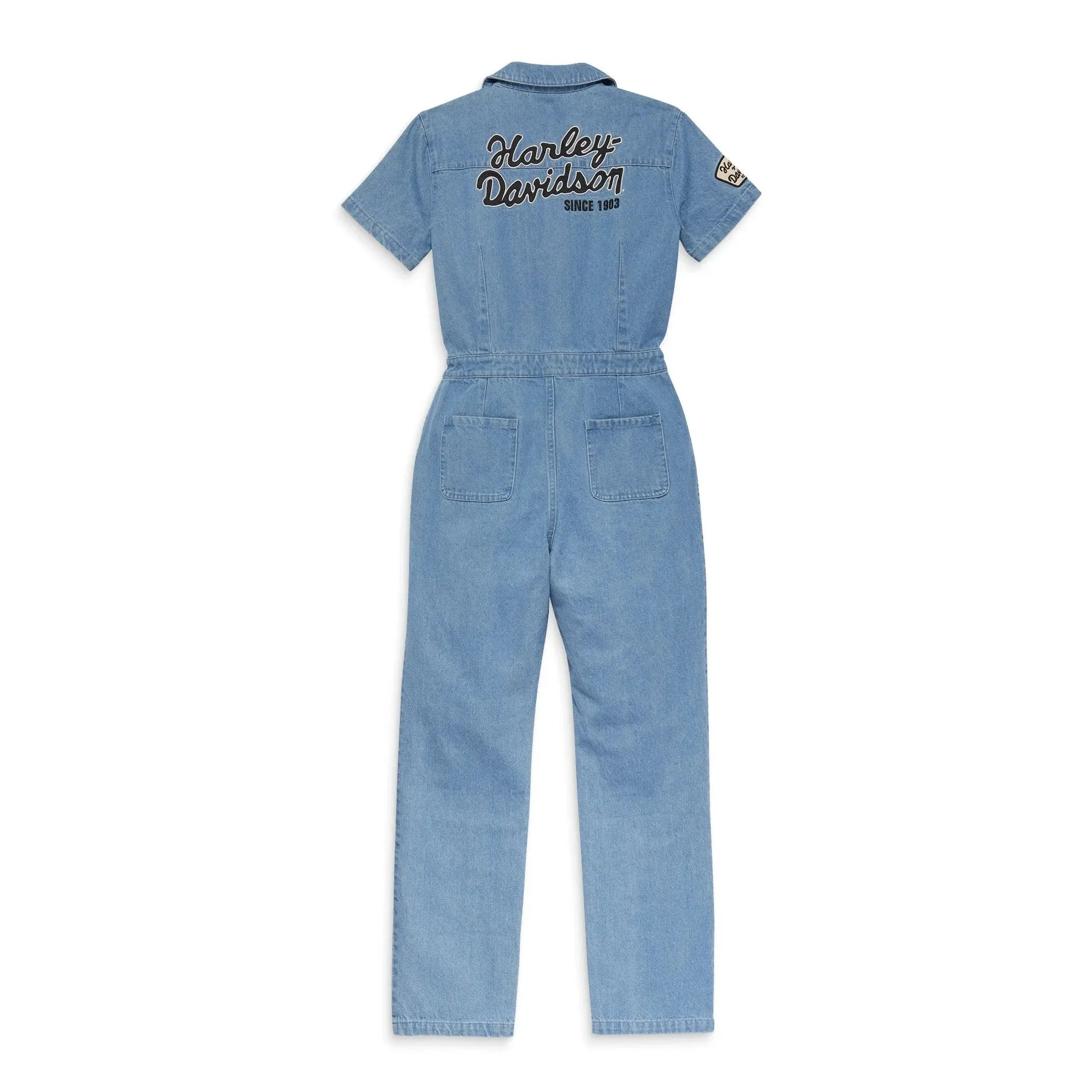 Harley-Davidson® Women's Industrial Stretch Denim Coverall
