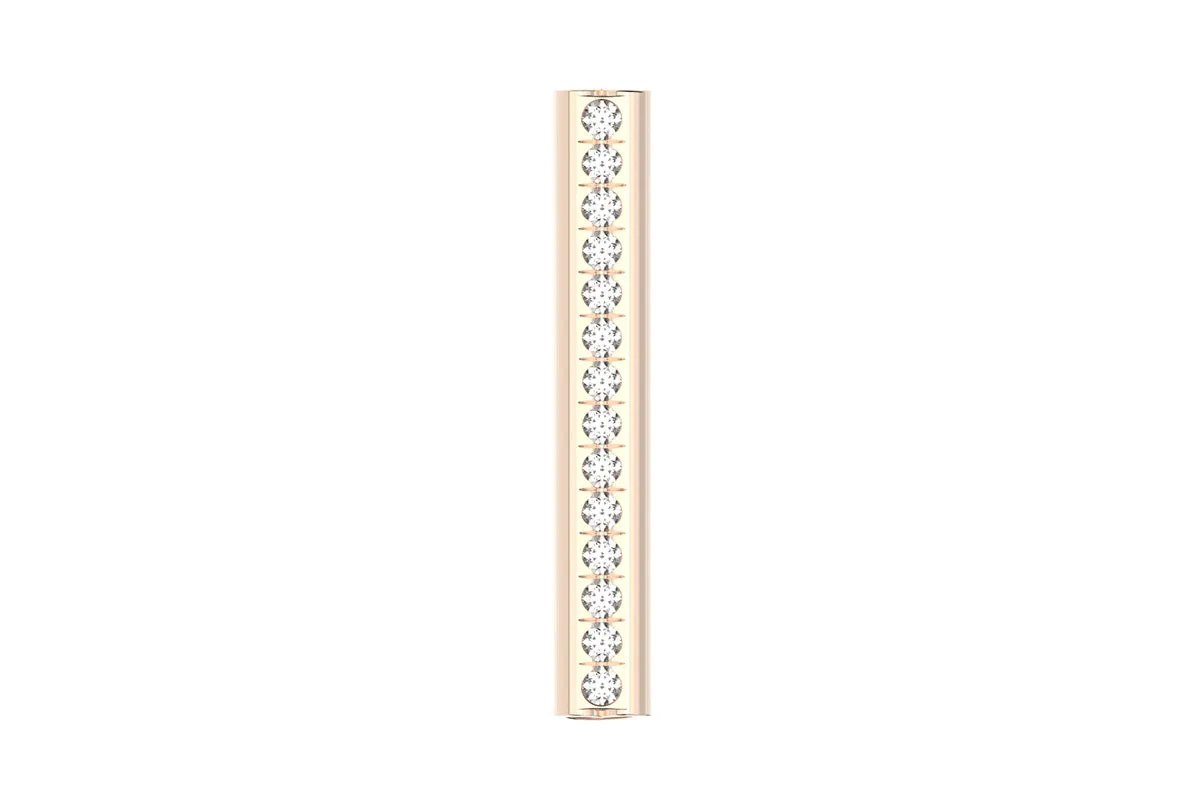HEART - 14k Diamond Pavé - Pendant
