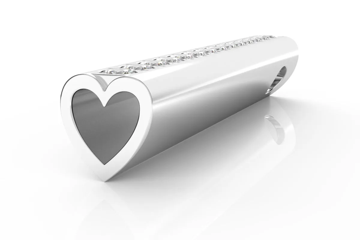 HEART - 14k Diamond Pavé - Pendant