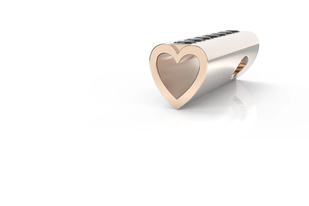 HEART - 14k Diamond Pavé - Pendant