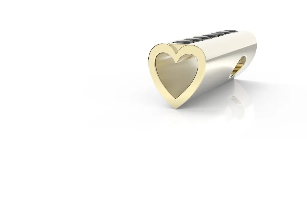HEART - 14k Diamond Pavé - Pendant