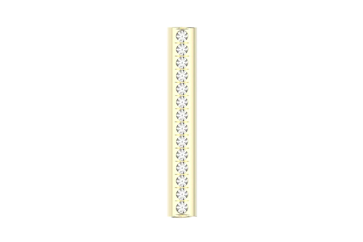 HEART - 14k Diamond Pavé - Pendant