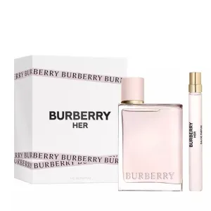 Her by Burberry  for Women 3.4 oz EDP 2pc Gift Set