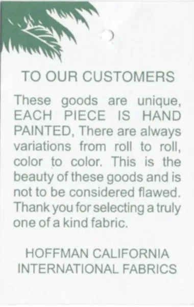 Hoffman Fabrics Scattered Palomino Leaves Batik Fabric T2394-267-Palomino