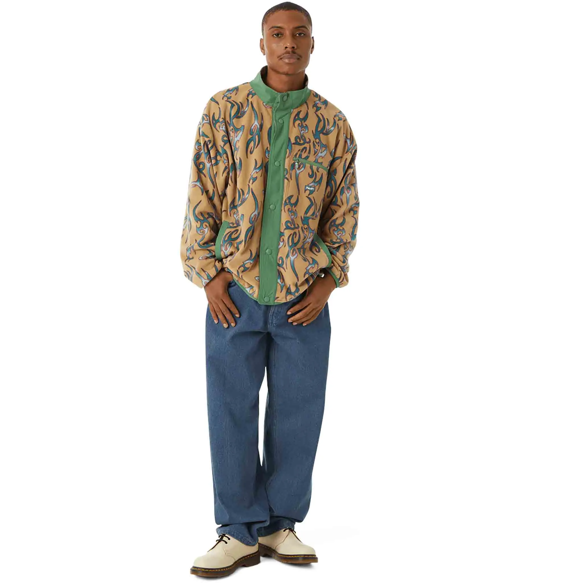 Huf Static Polar Fleece Oatmeal