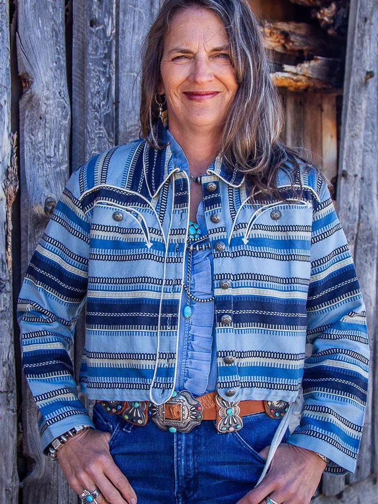 Indigo Bedroll Jacket by Double D Ranchwear