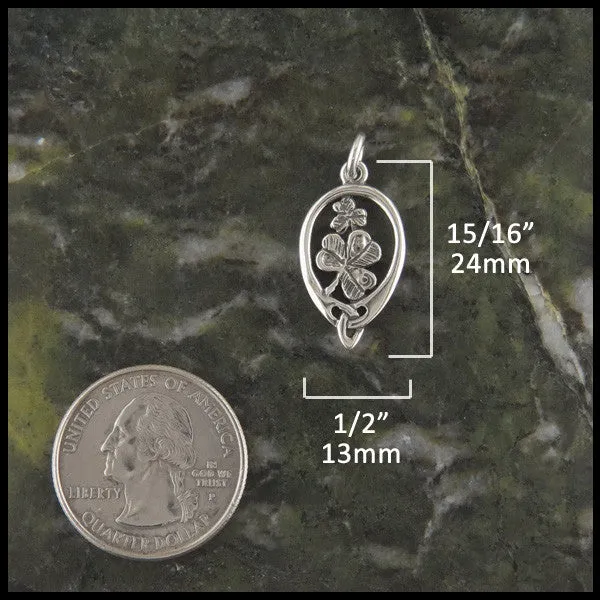 Irish Shamrock Pendant