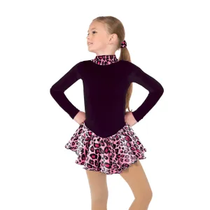 Jerry's 693 Pink Fleece Catwalk Figure Skating Dress - Youth
