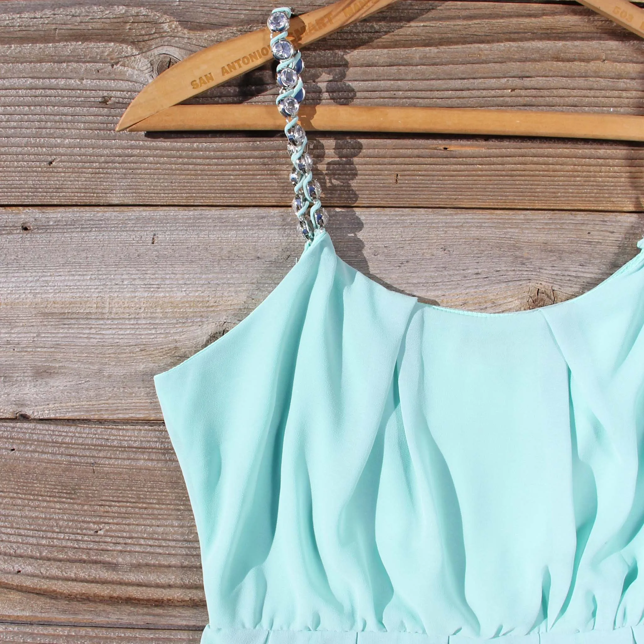 Jewel Tide Dress in Mint