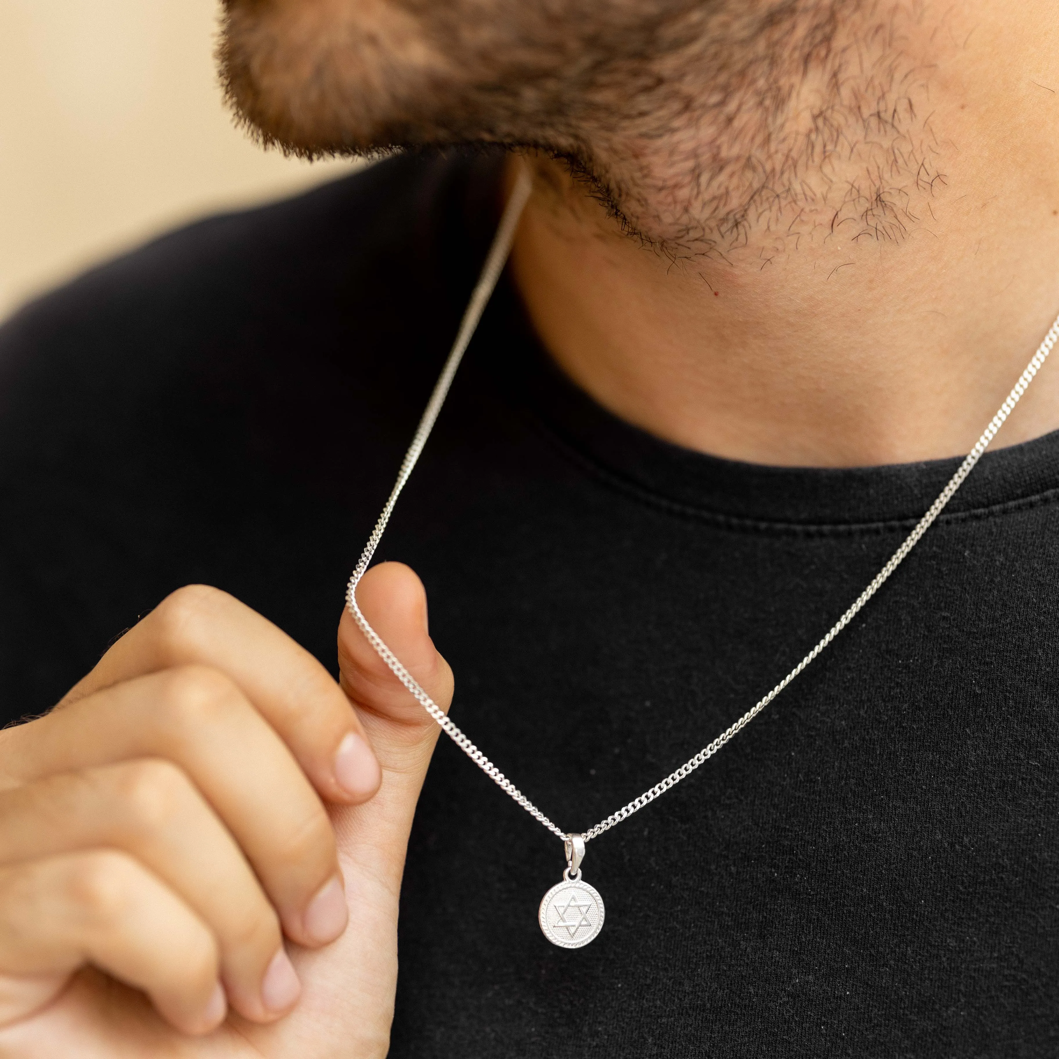 Jewish Star Necklace