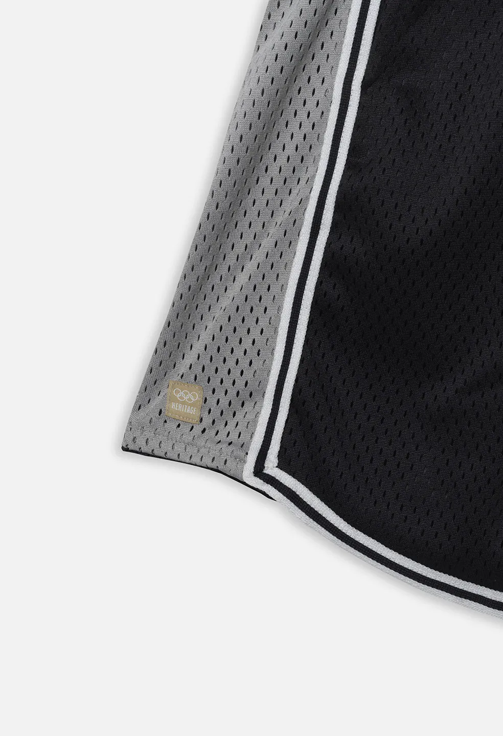 John Elliott x Olympic Heritage Los Angeles Shorts / Black x Grey