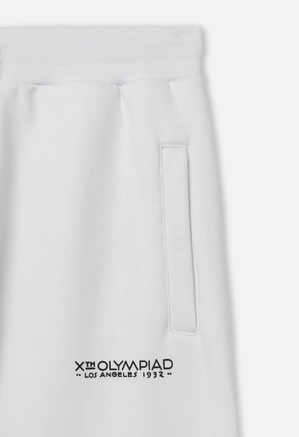 John Elliott x Olympic Heritage Los Angeles Sweats / White