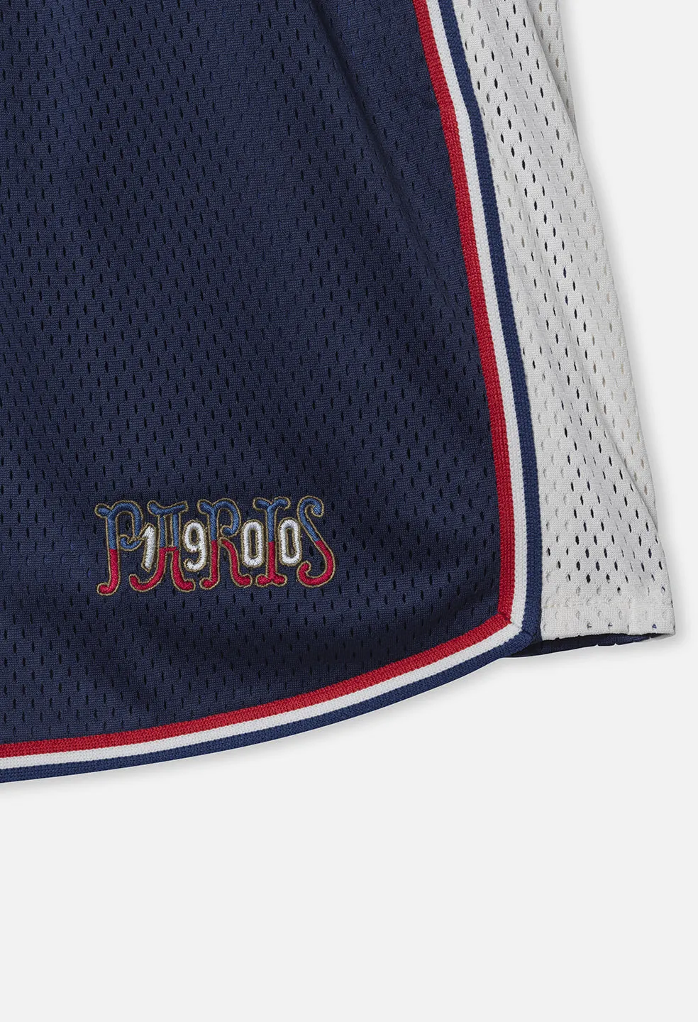John Elliott x Olympic Heritage Paris Shorts / Navy x White