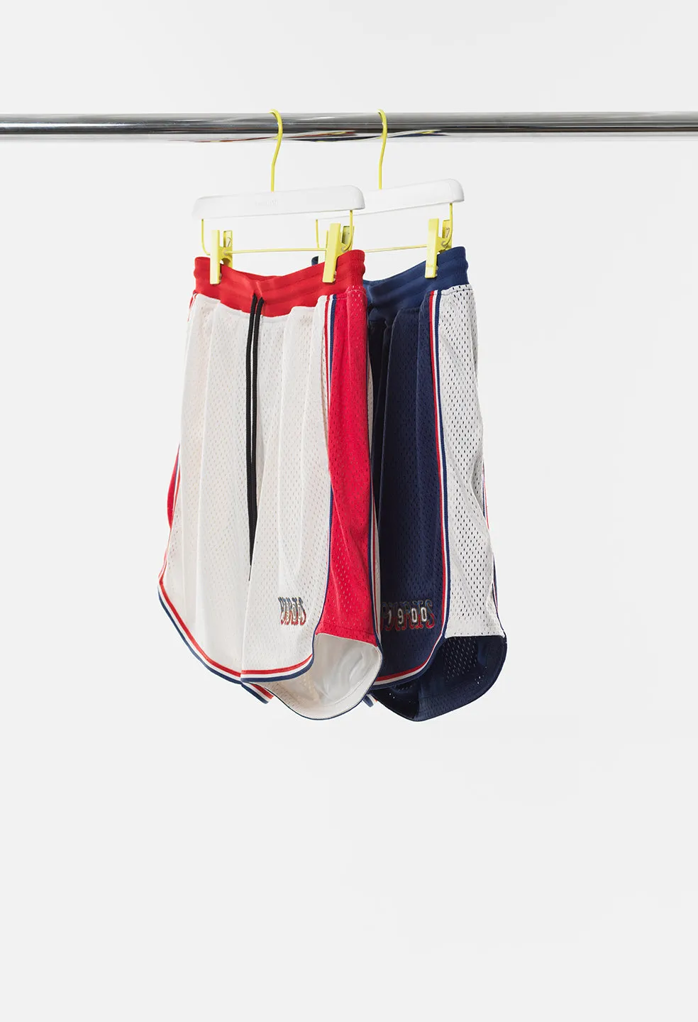 John Elliott x Olympic Heritage Paris Shorts / Navy x White