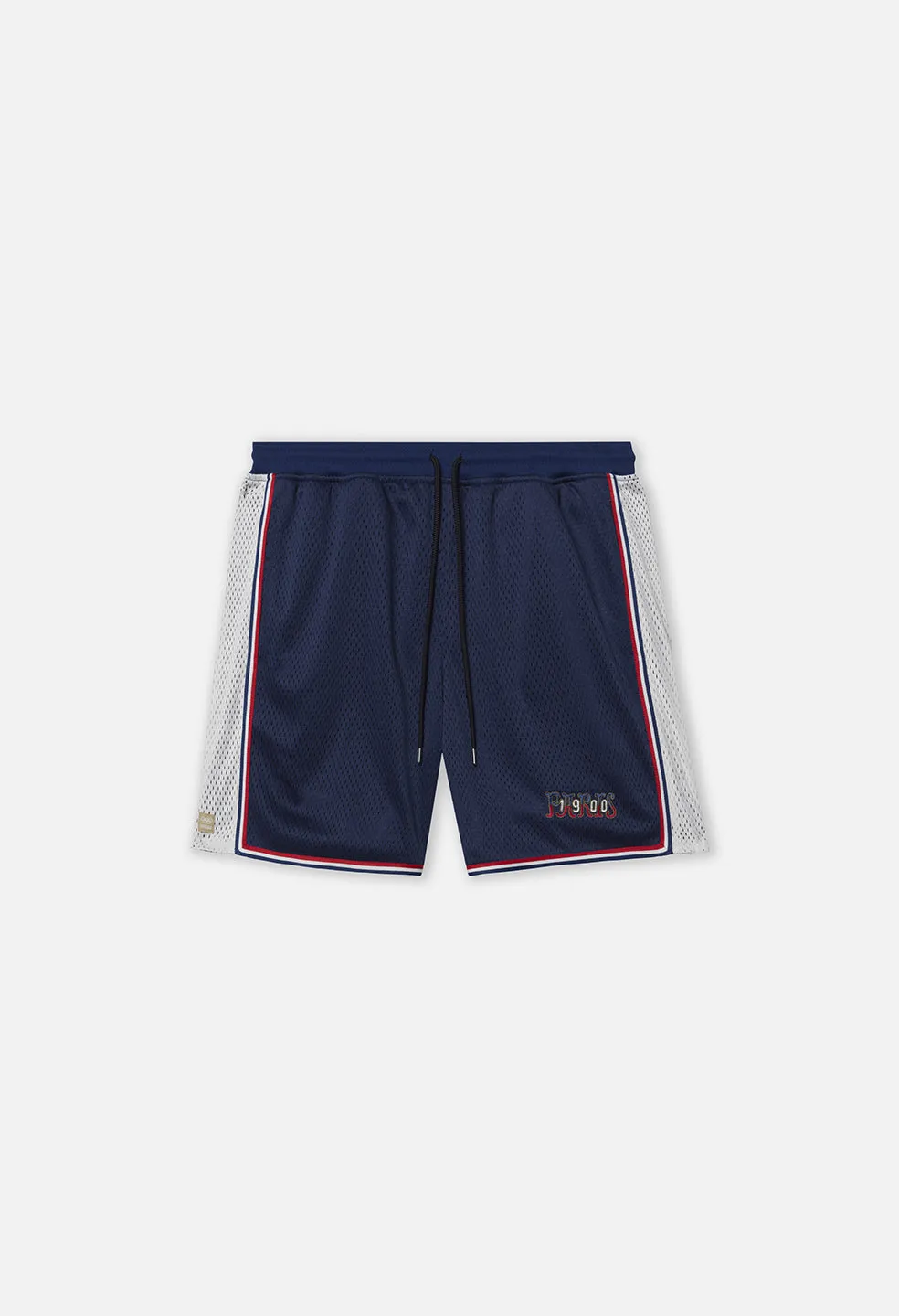 John Elliott x Olympic Heritage Paris Shorts / Navy x White