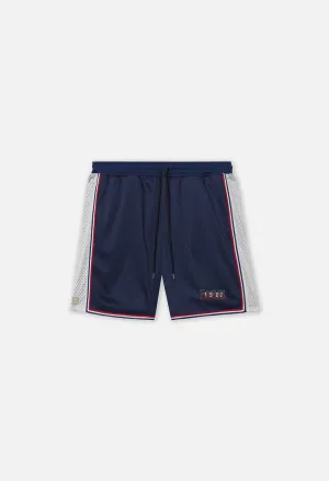 John Elliott x Olympic Heritage Paris Shorts / Navy x White