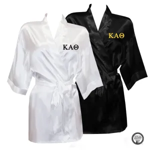Kappa Alpha Theta Satin Robe