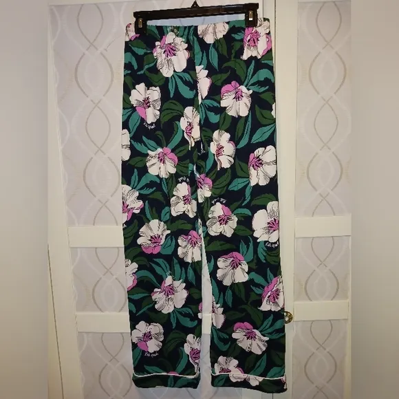 Kate Spade Floral Pajamas Set PJ Shirt   Pants Sleepwear KS91613T