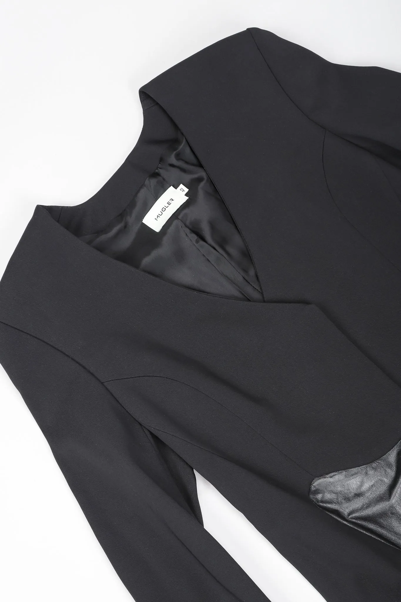 Leather Skirted Tail Coat