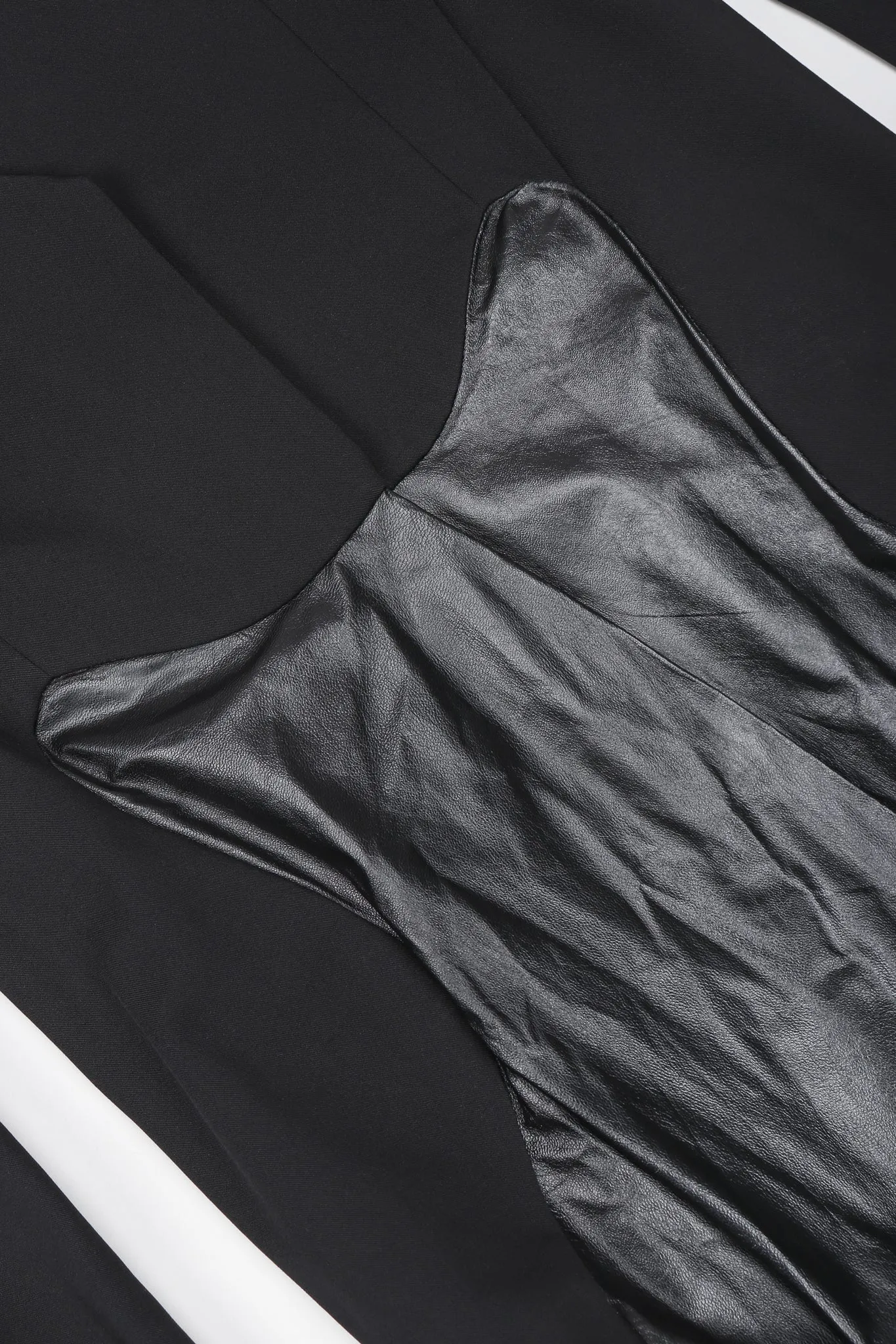 Leather Skirted Tail Coat