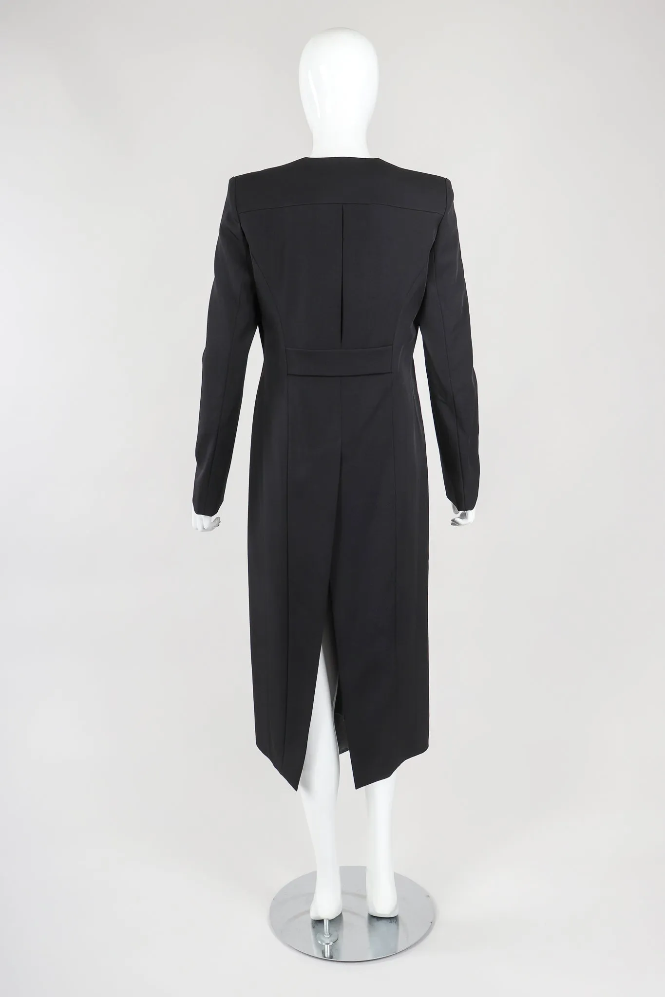 Leather Skirted Tail Coat