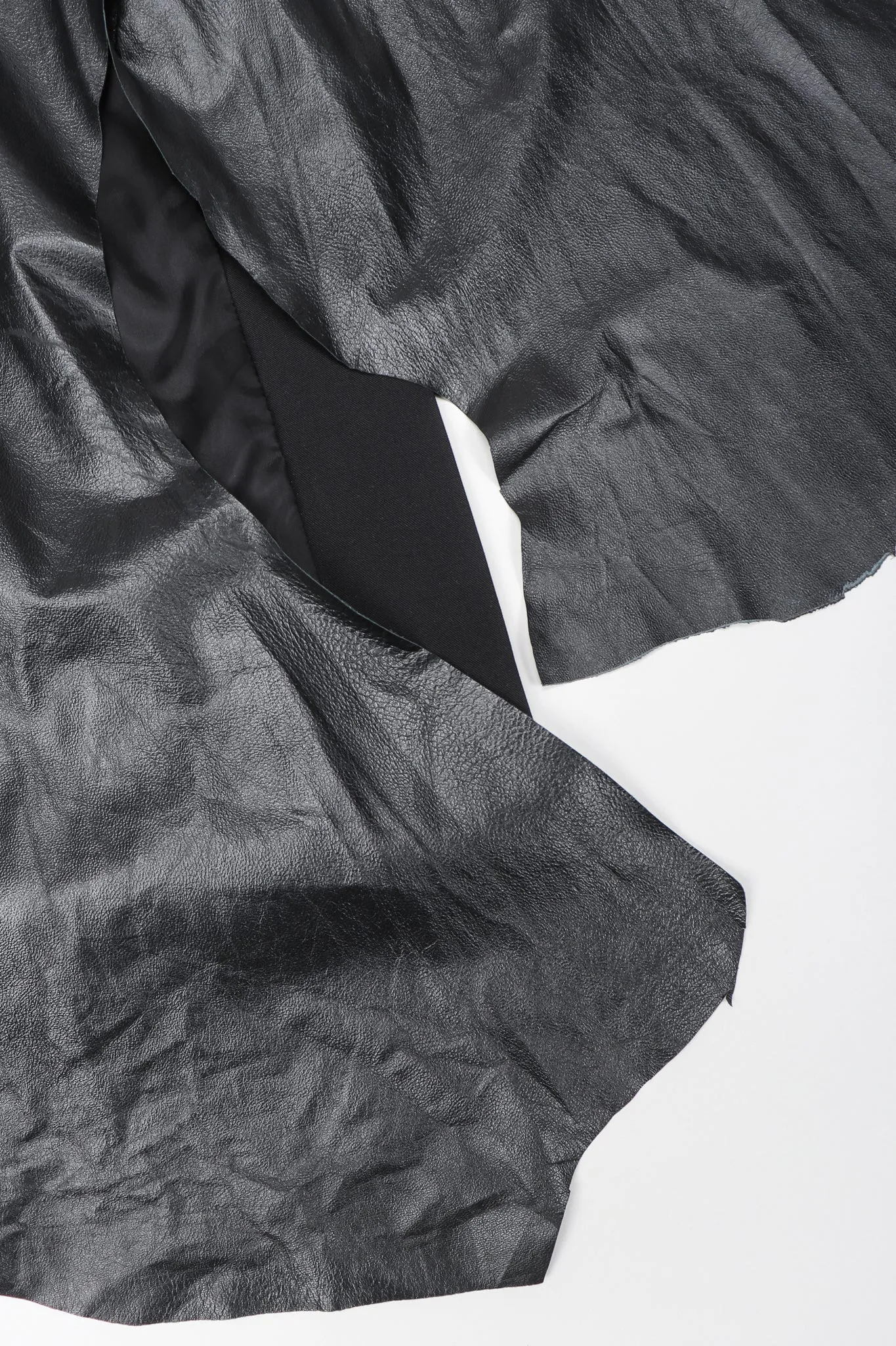 Leather Skirted Tail Coat