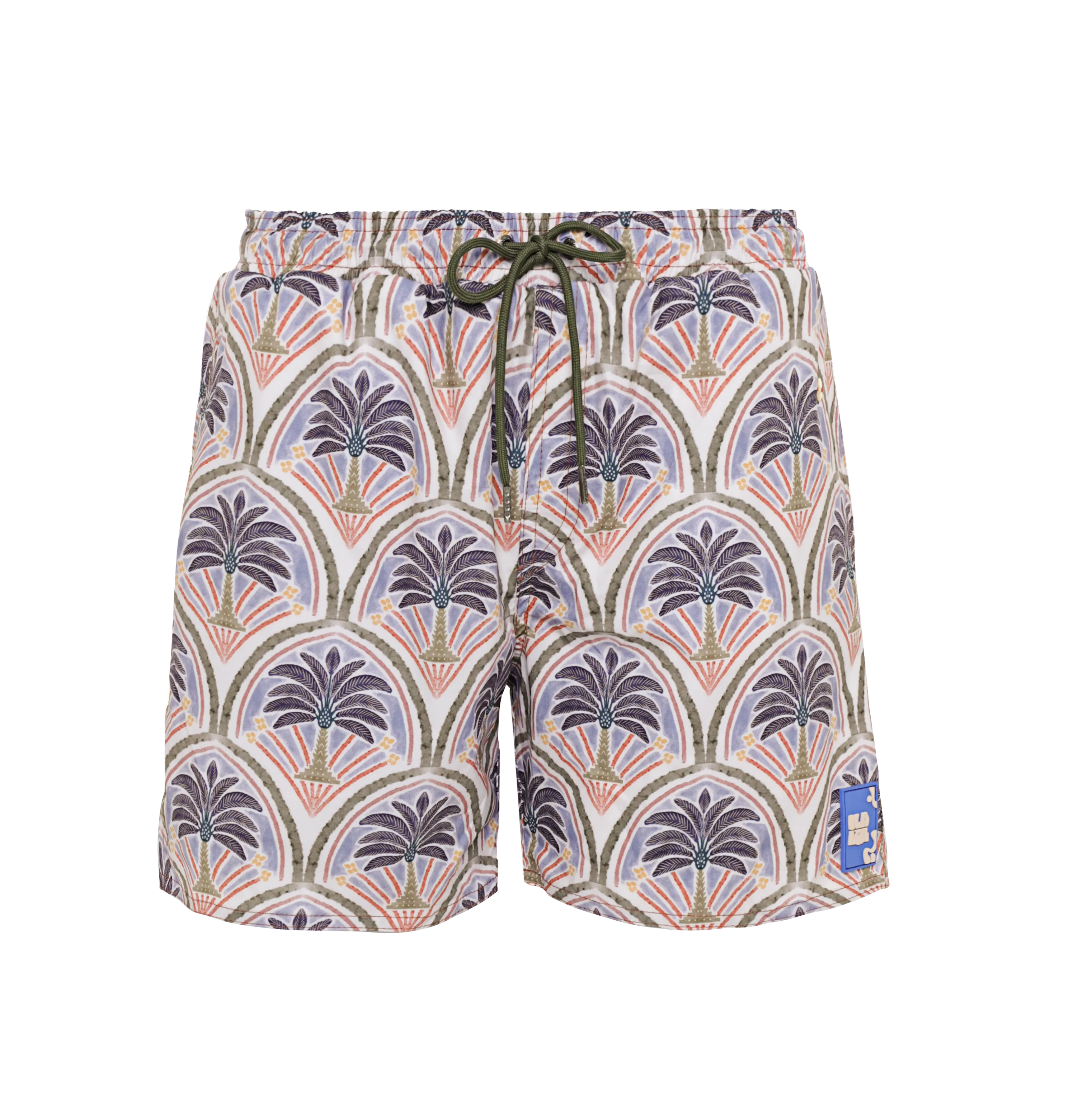 LEO PALM SWIM TRUNKS