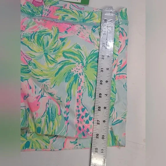 Lilly Pulitzer Adie Short Seasalt Blue on Paradise Women's Size 0