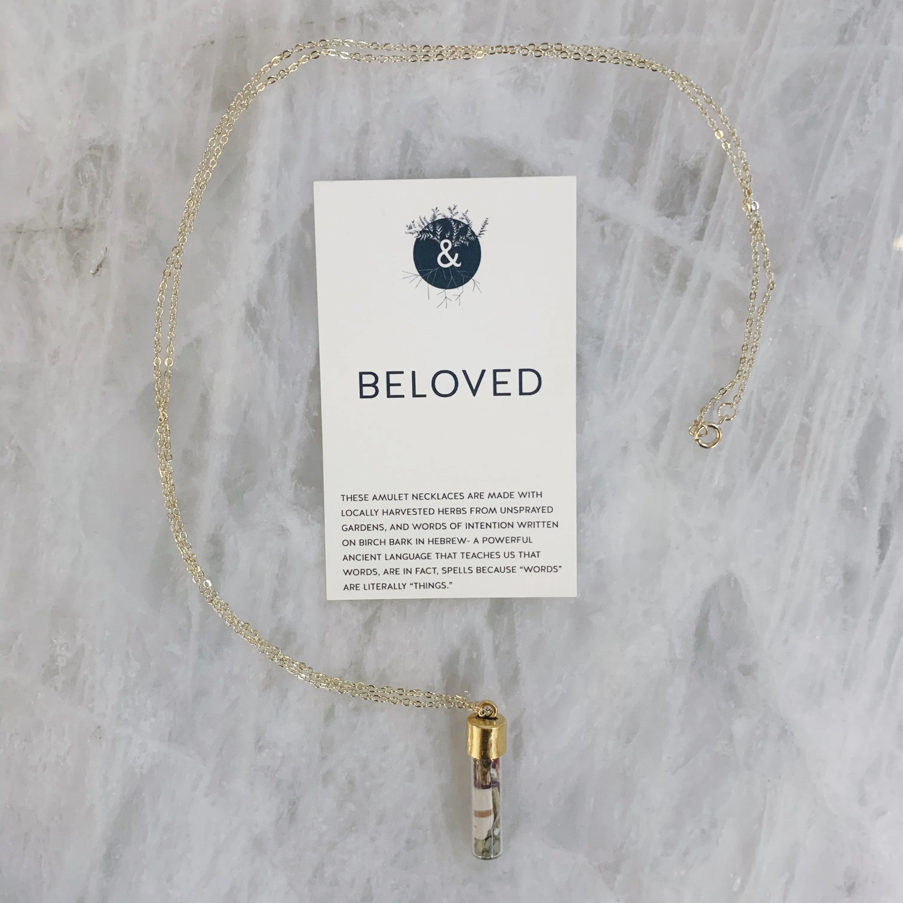 LIMITED: Botanical Amulet Necklaces