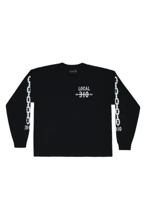 LOCAL AUTHORITY | LA CHAINS LONG SLEEVE SHOP TEE