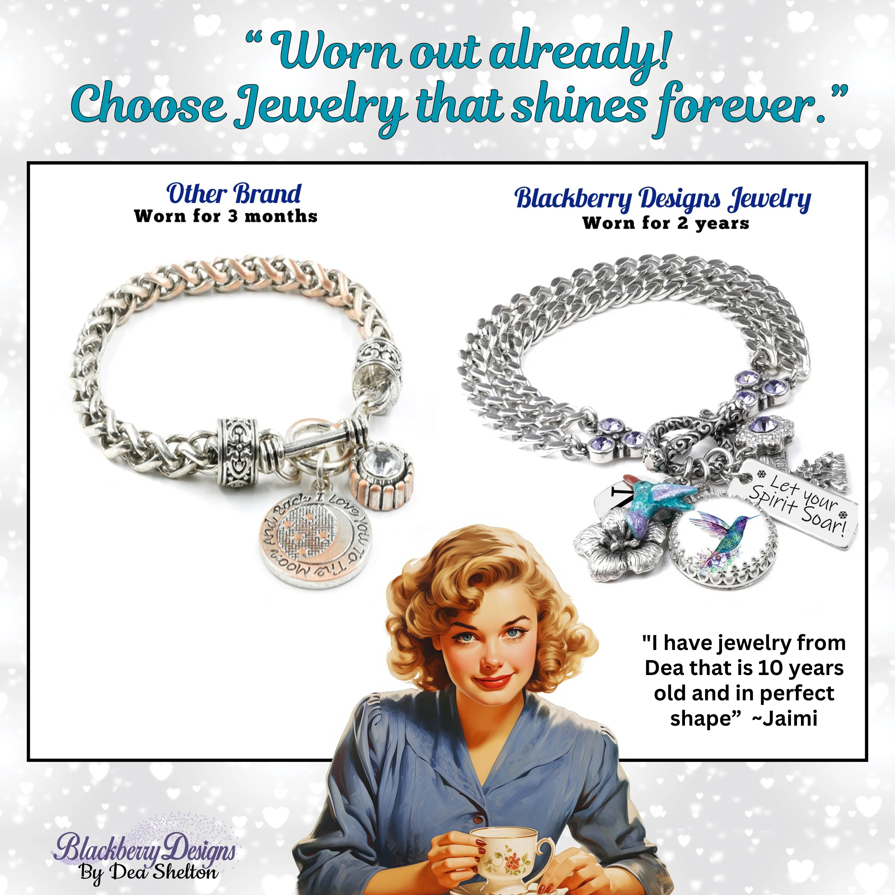 Love a Nurse Charm Bracelet