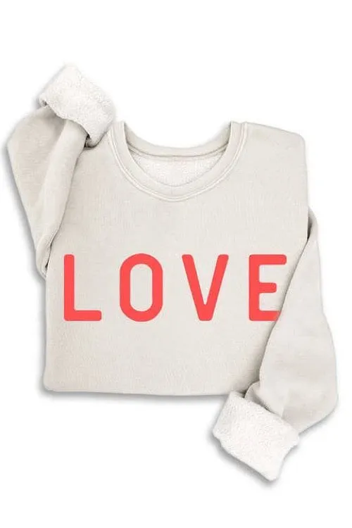 LOVE Graphic Sweatshirt