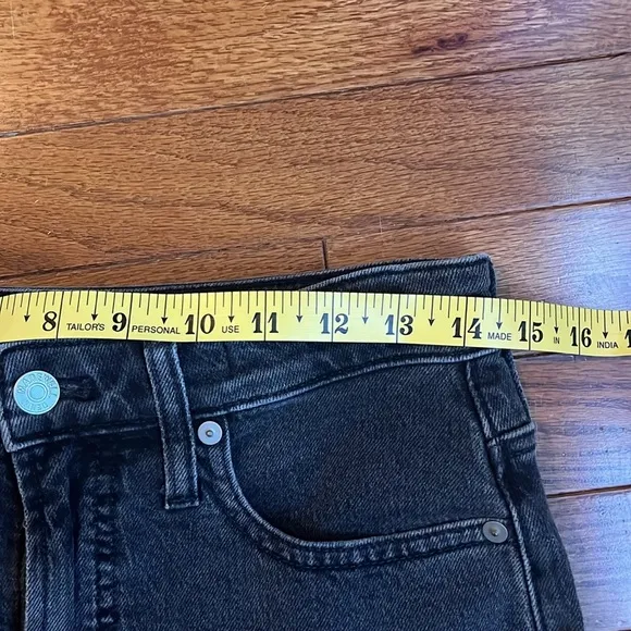 Madewell | Washed Black The Curvy Perfect Vintage Jean Lunar Wash Size 26/4