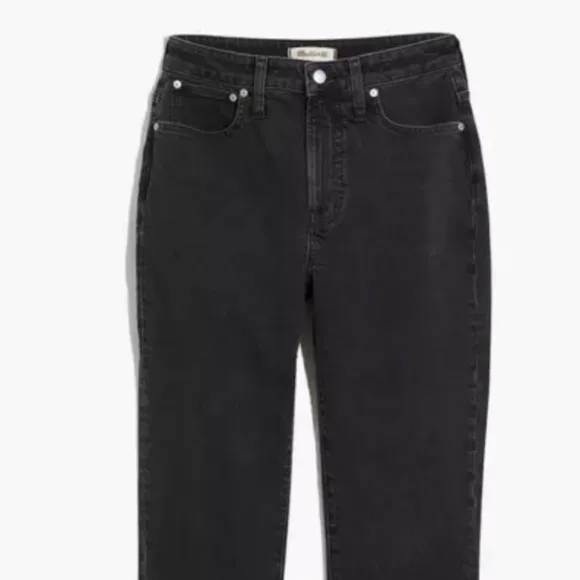 Madewell | Washed Black The Curvy Perfect Vintage Jean Lunar Wash Size 26/4