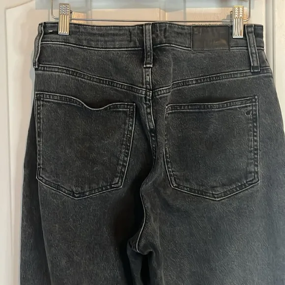 Madewell | Washed Black The Curvy Perfect Vintage Jean Lunar Wash Size 26/4