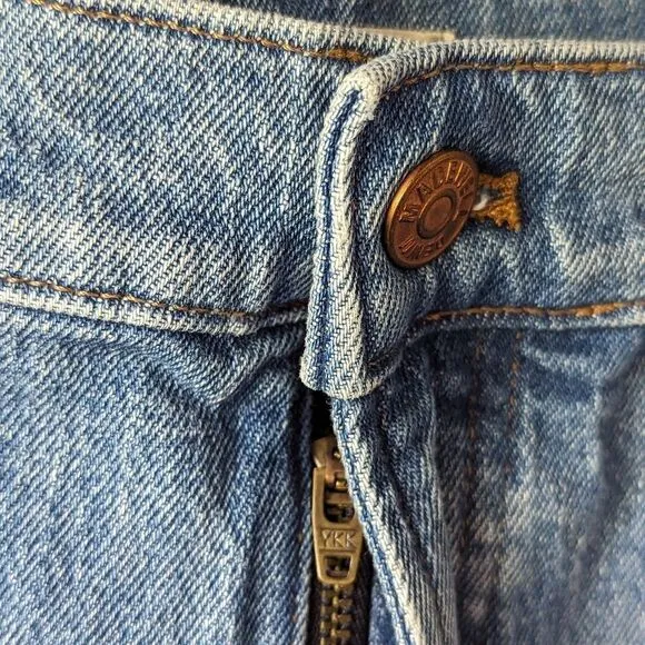 Madewell High Waist Cut Off Denim Shorts Perfect Vintage Jean 29 NWT