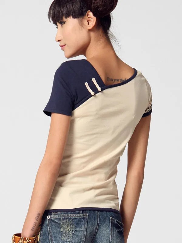 Mandarin heritage peony top