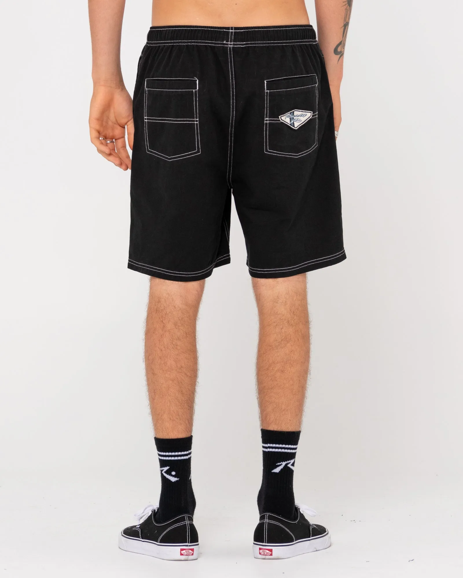 Manila Folder Heritage Elastic Waist Short