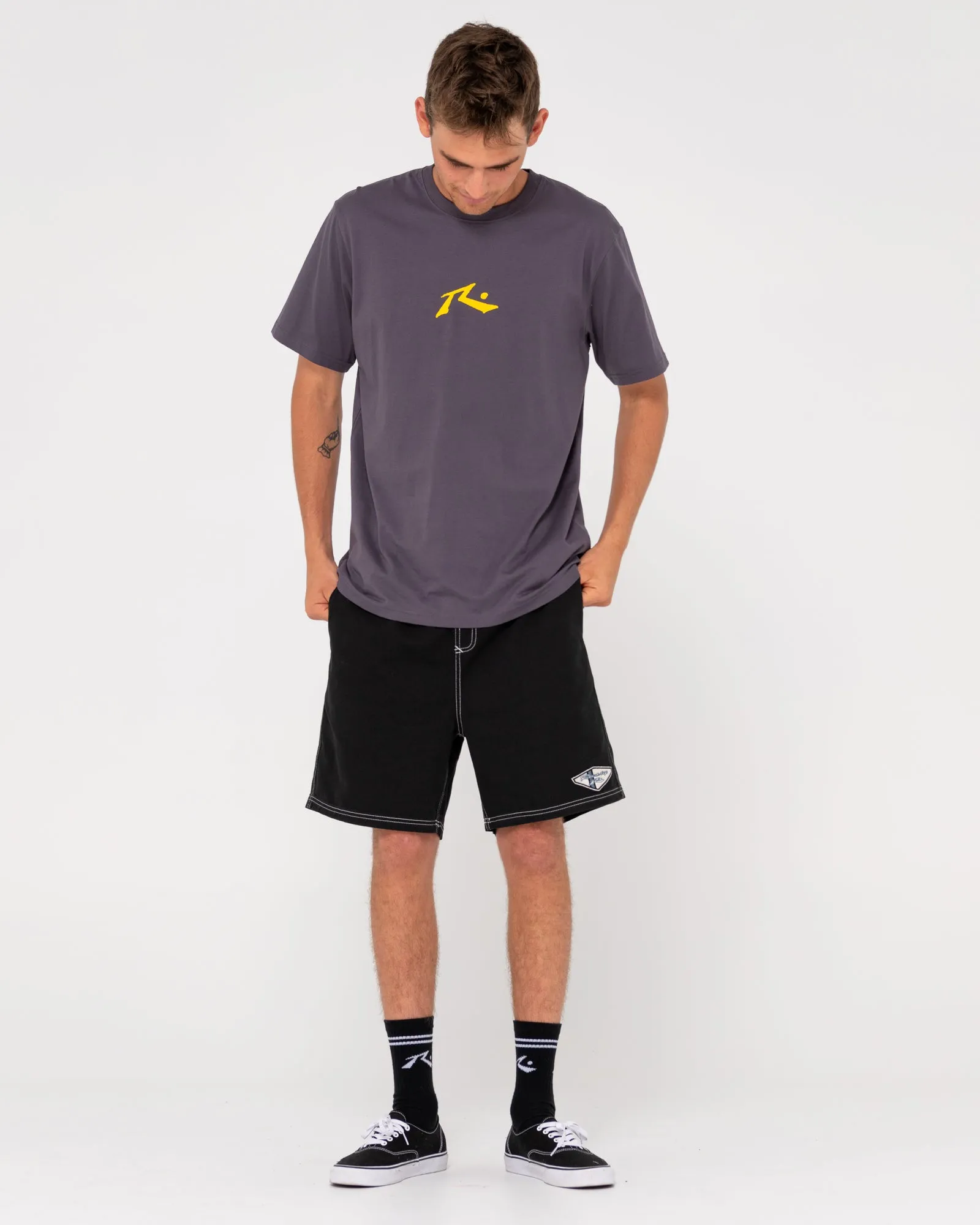 Manila Folder Heritage Elastic Waist Short